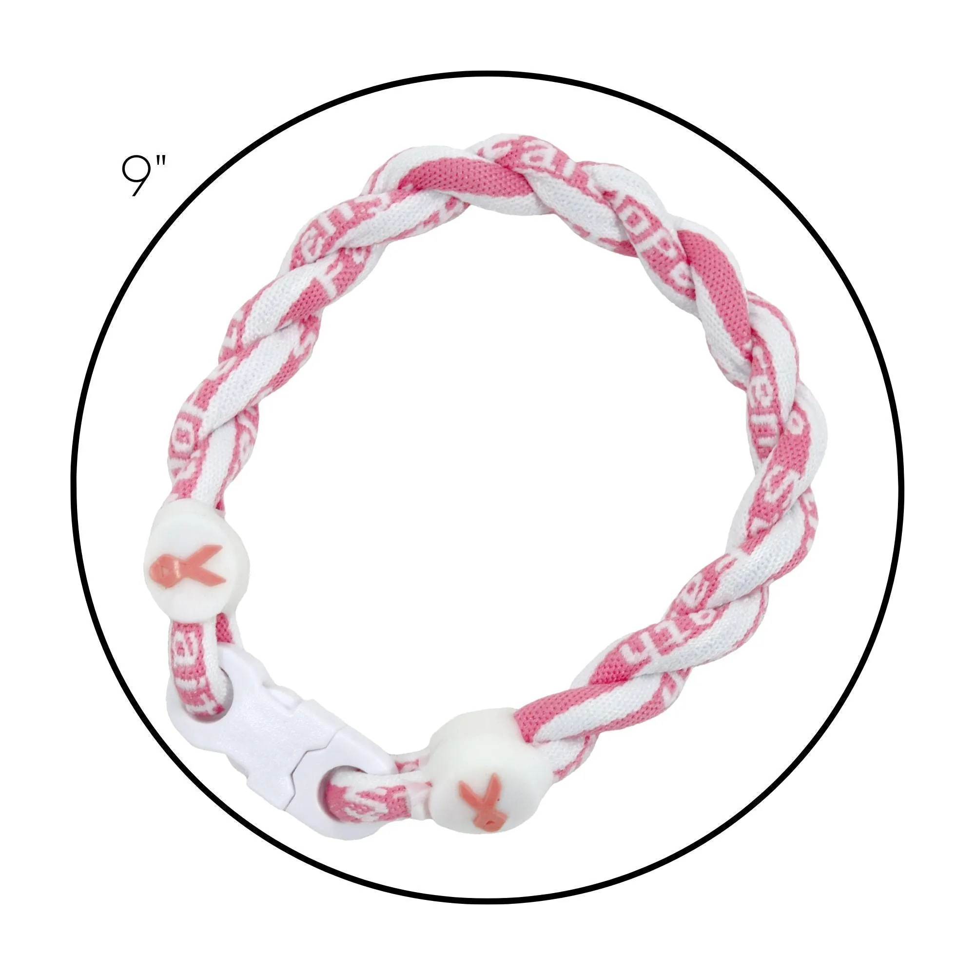 Breast Cancer Awareness Rope Bracelet