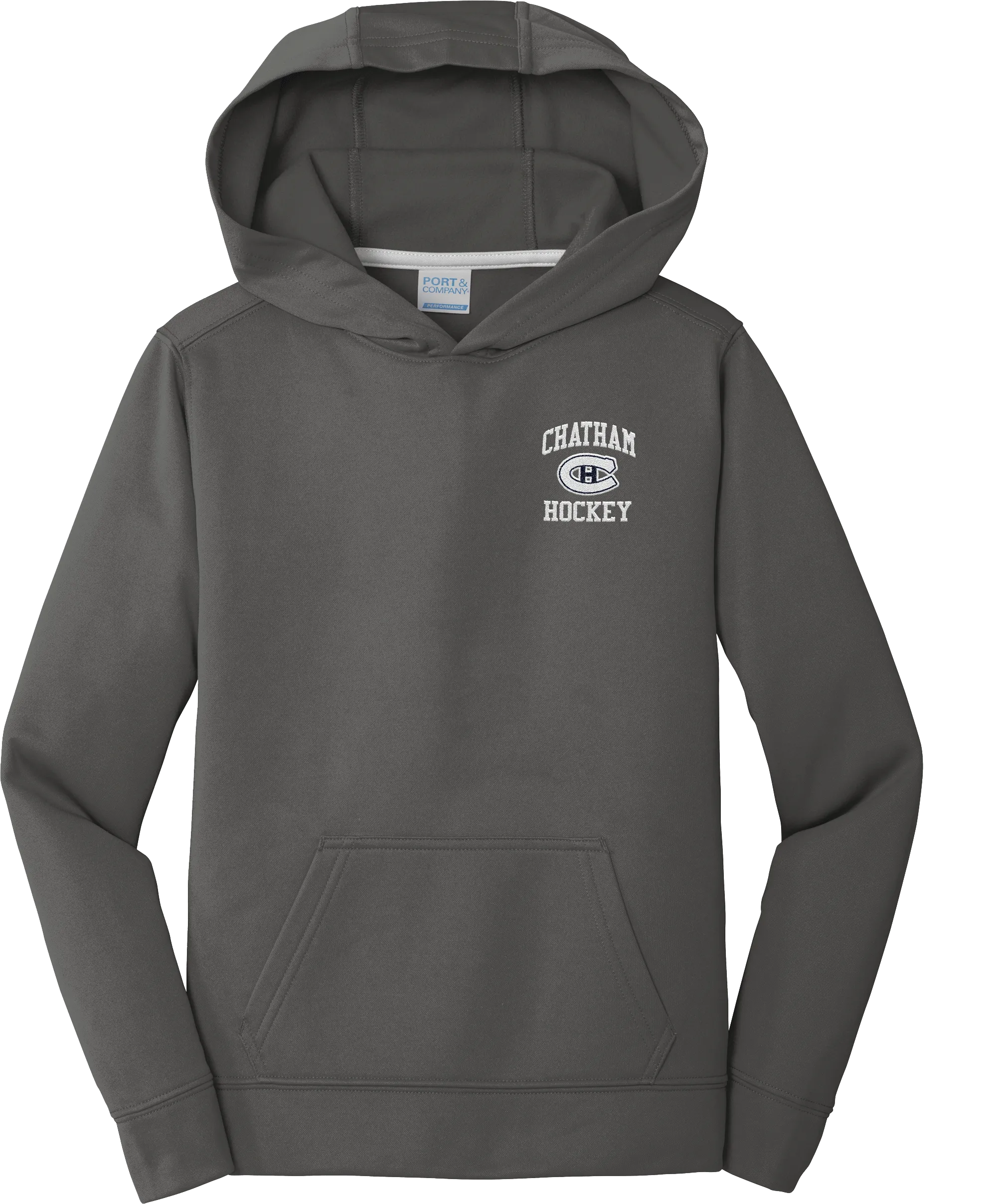 Chatham Hockey Youth Performance Fleece Pullover Hooded Sweatshirt