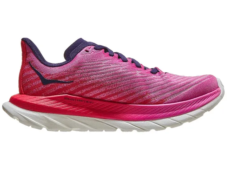 Hoka | Mach 5 | Women's | Raspberry/Strawberry