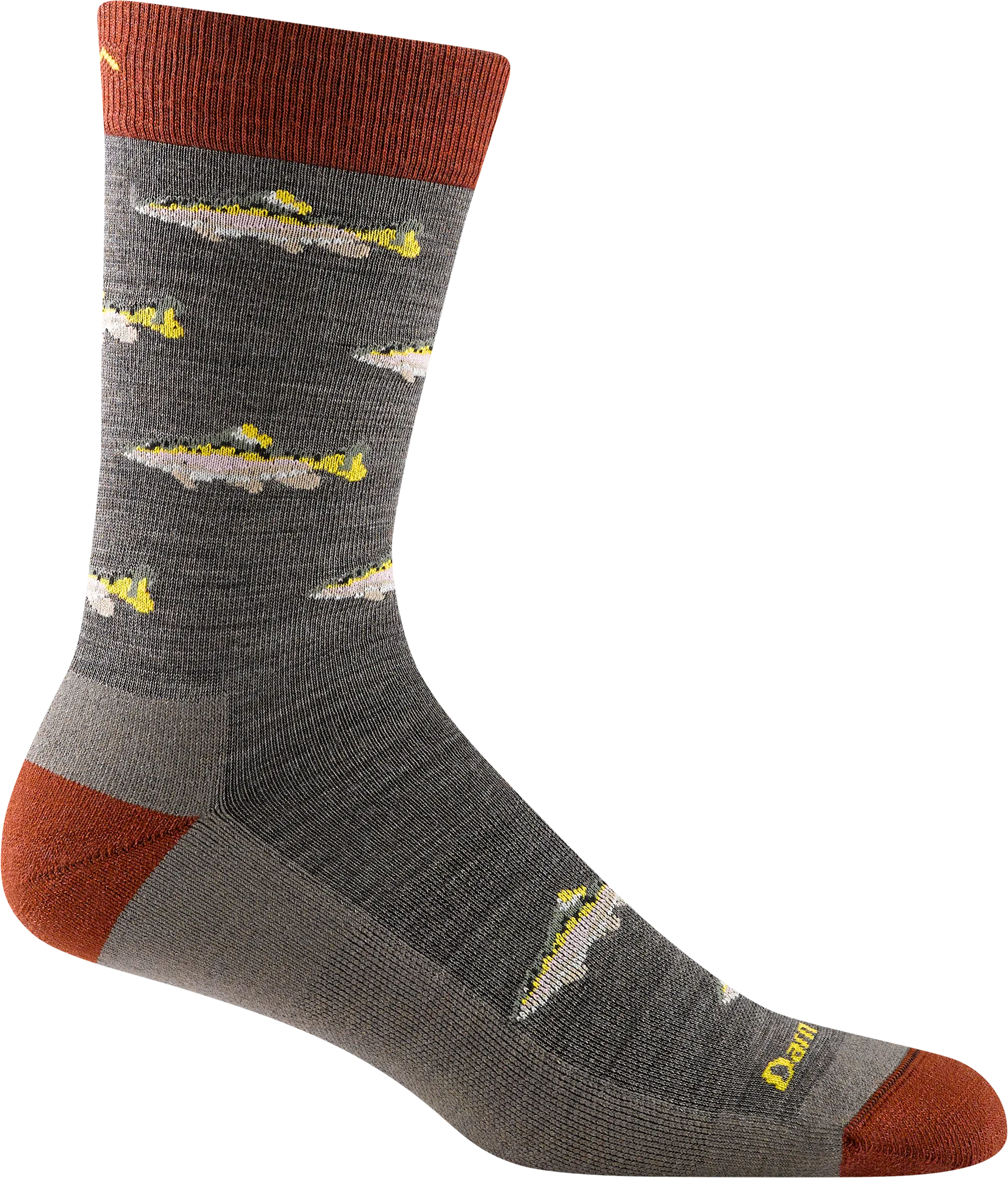 Men's Spey Fly Crew Lightweight Lifestyle Sock