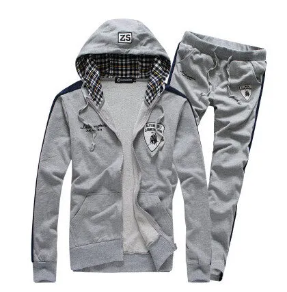 Summer Sport Suit Sportwear New Men Fashion Letter Print Tracksuits College Couple Jacket Set