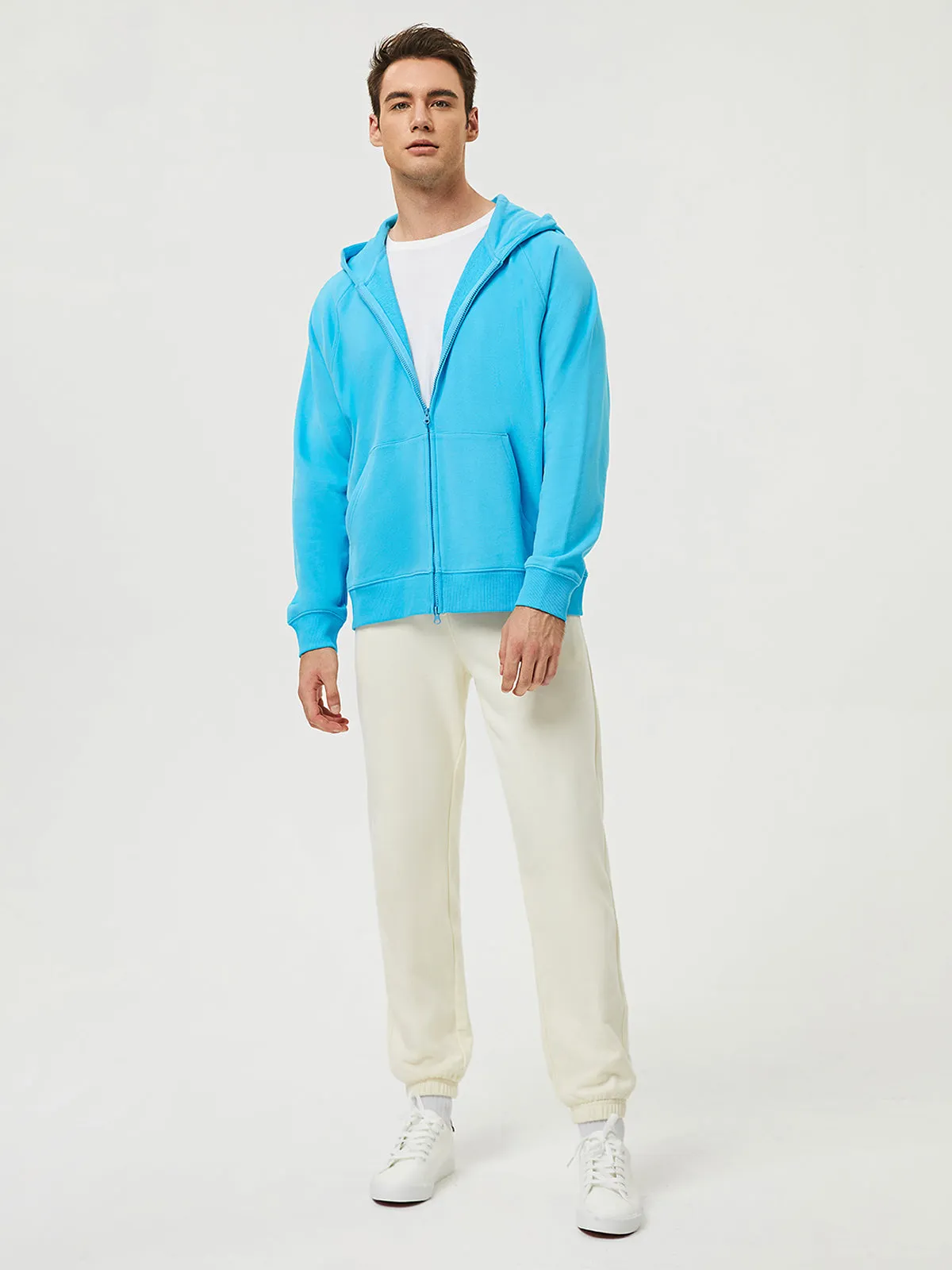 Terry Fleece Cloud Nine Oversized Zip Hoodie