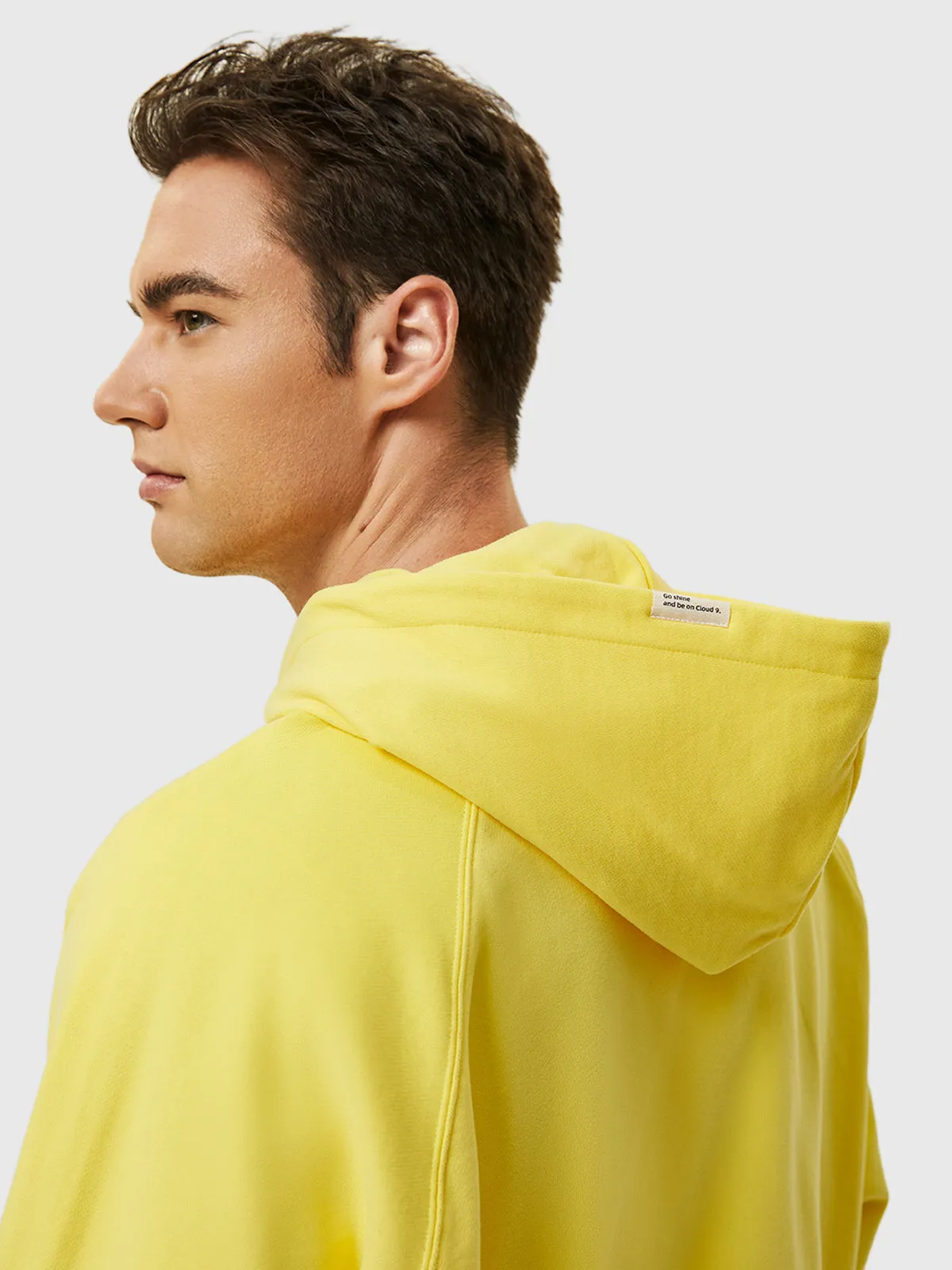 Terry Fleece Cloud Nine Oversized Zip Hoodie