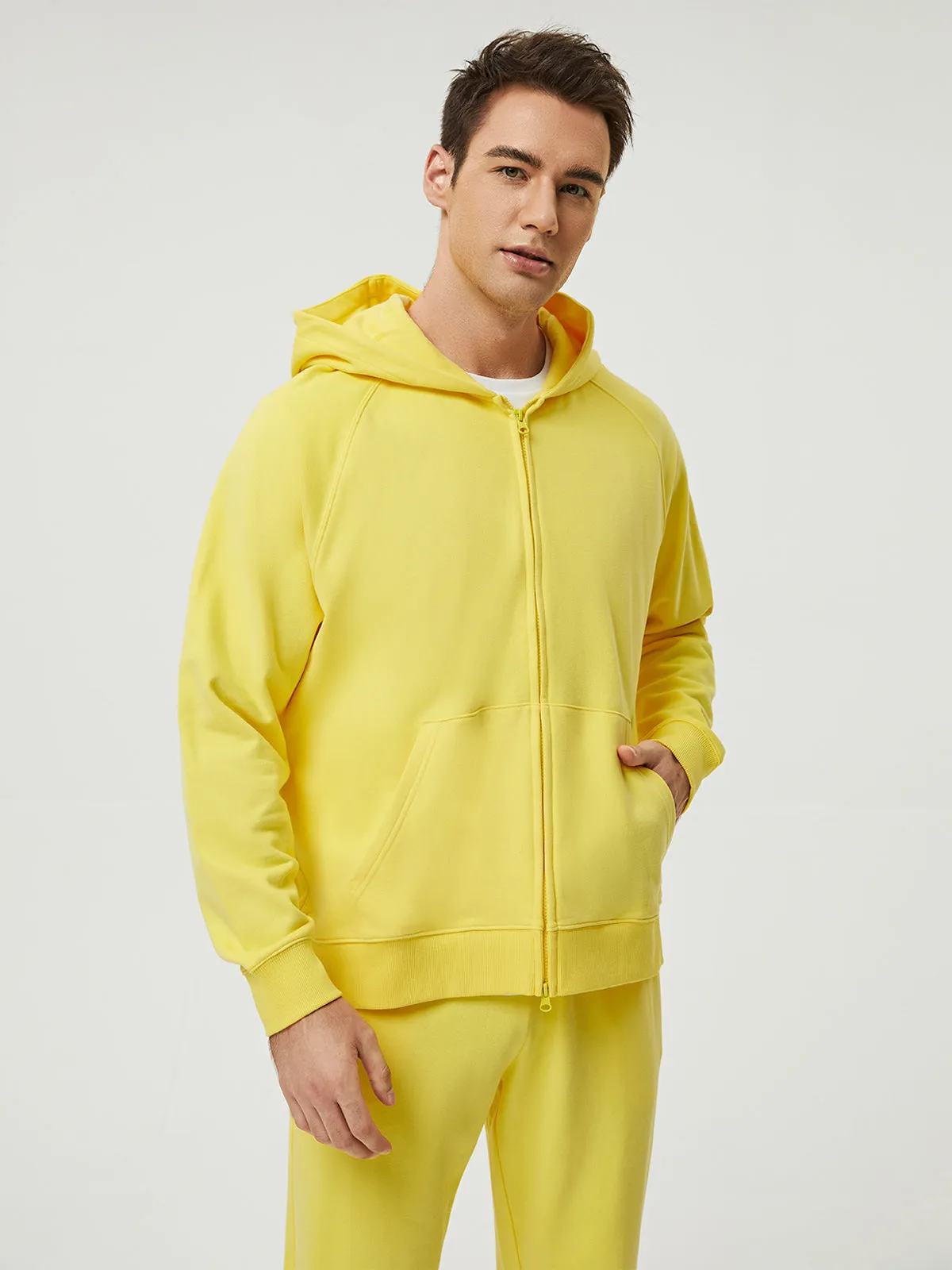 Terry Fleece Cloud Nine Oversized Zip Hoodie