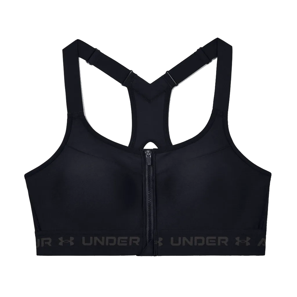 UA Women's Armour® High Crossback Zip Sports Bra