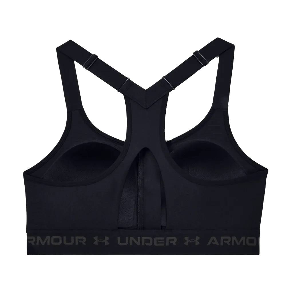 UA Women's Armour® High Crossback Zip Sports Bra