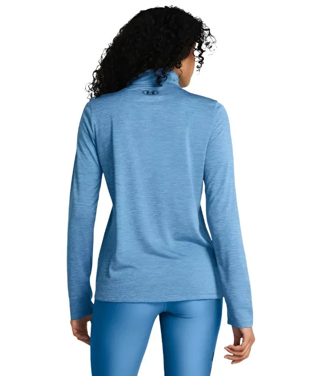 Under Armour Womens Sweatshirt Tech Twist ½ Zip Viral Blue